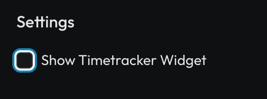 SolidTime Desktop Widget